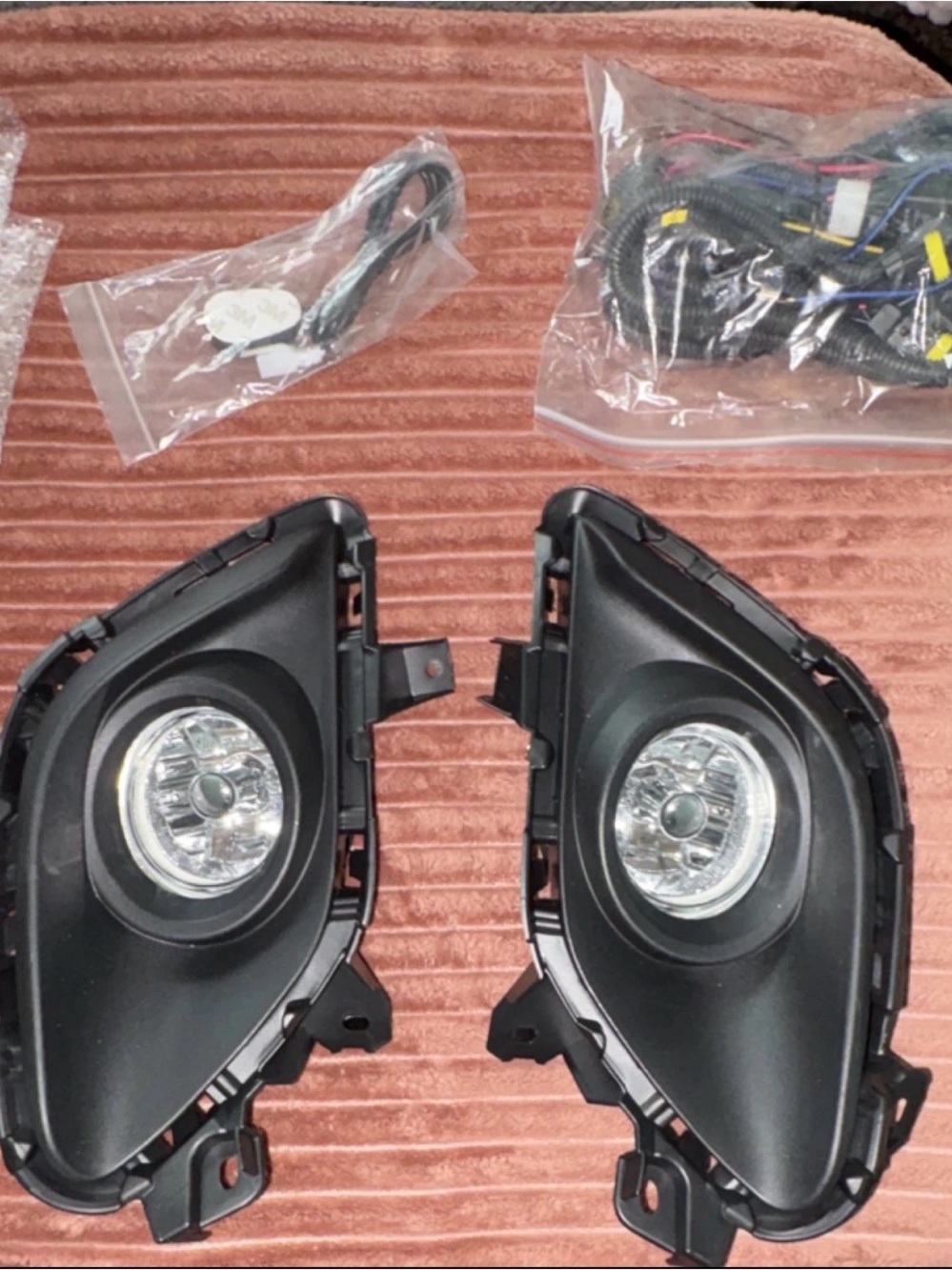 Mazda 6 Pair Fog Light Assemblies with Wiring